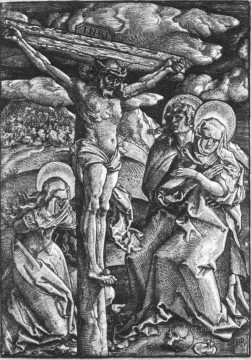  el Lienzo - Crucifixión del pintor renacentista Hans Baldung